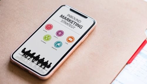 Flat lay of business concept