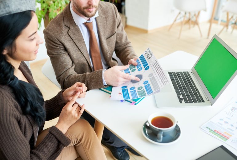 Business People Discussing Strategy