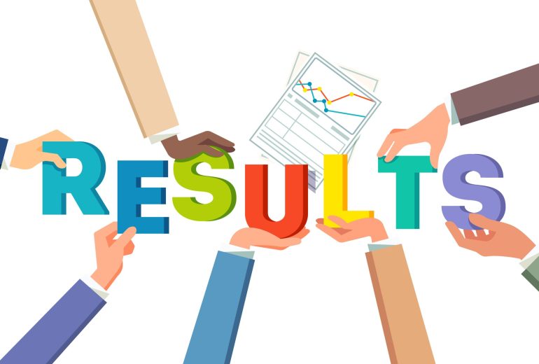 Teamwork results achievement concept